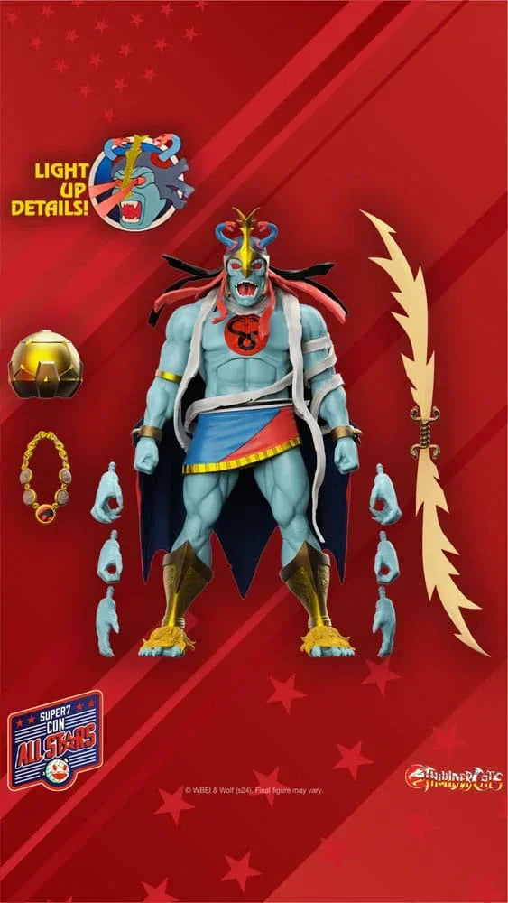 Thundercats Ultimates Action Figure Mumm-Ra (LED Ögon) 18 cm Super7