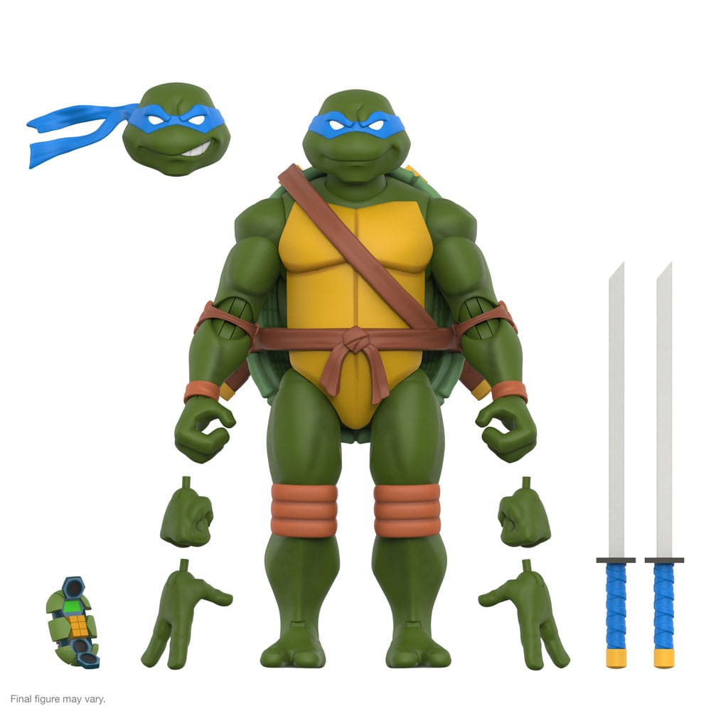 Teenage Mutant Ninja Turtles Ultimates Action Figur Wave 12 Leonardo 18 cm Super7