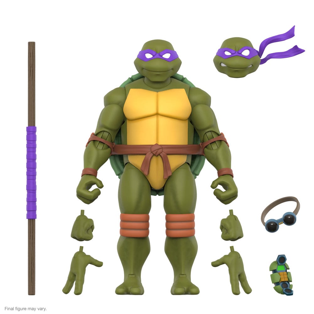 Teenage Mutant Ninja Turtles Ultimates Action Figur Wave 12 Donatello 18 cm Super7