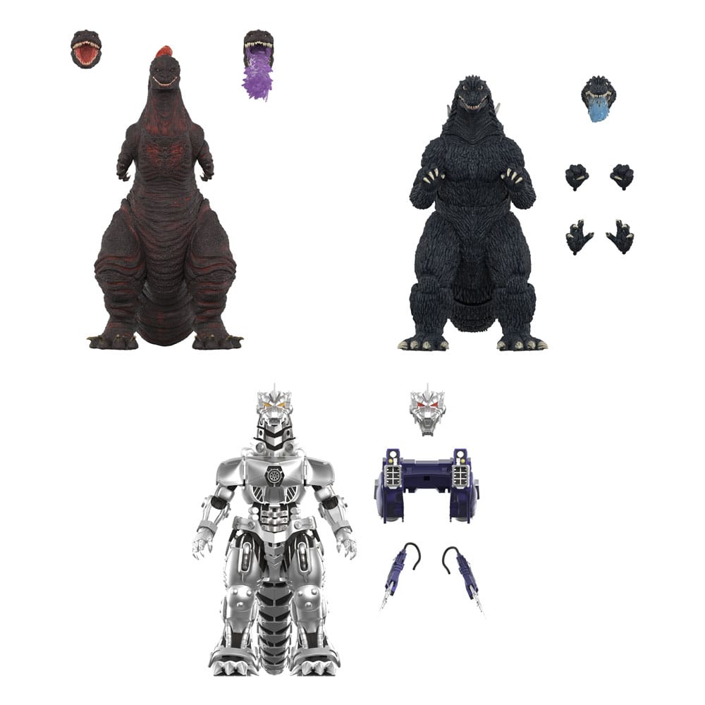 Godzilla Toho Ultimates Actionfigur Våg 06 Kiryu MechaGodzilla 21 cm Super7