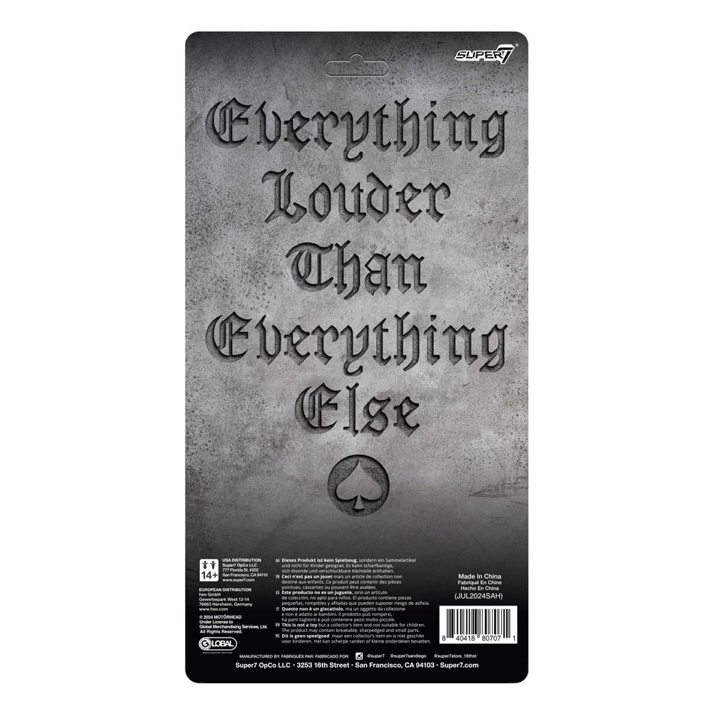 Motorhead Vintage Collection Action Figur Wave 1 Lemmy 14 cm Super7