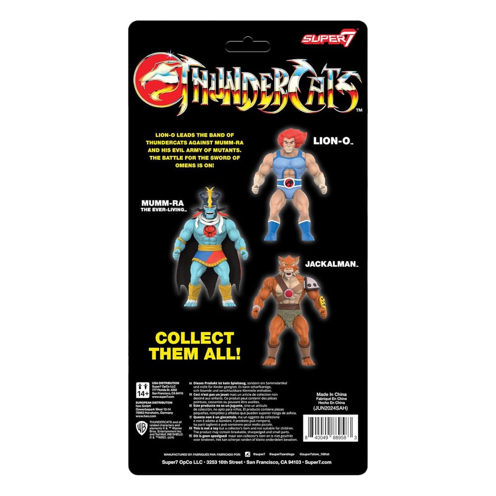 Thundercats Vintage Collection Action Figur Wave 1 Lion-O 14 cm Super7