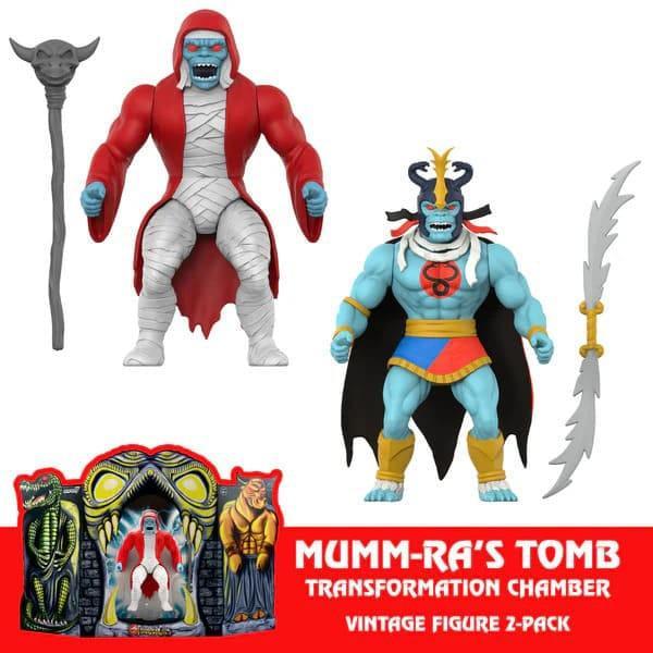 Thundercats Vintage Collection Action Figurr 2-Pack Mumm-Ra's Tomb 14 cm Super7