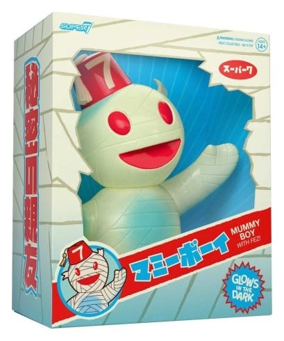 Super7 Samlarfigur Mummy Boy (Glödande med Fez)