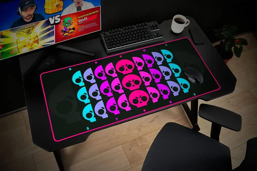 Brawl Stars XXL Skrivbordsmatta Skull – Officiell Licens Subsonic