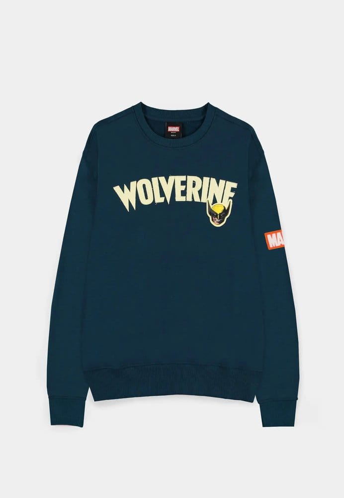 Marvel Sweater Wolverine Blue Size L