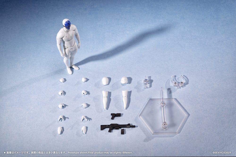 Original Karaktärsserie Neuralgränssnitt Actionfigur 1/12 Bioroid-Troy 021 15 cm