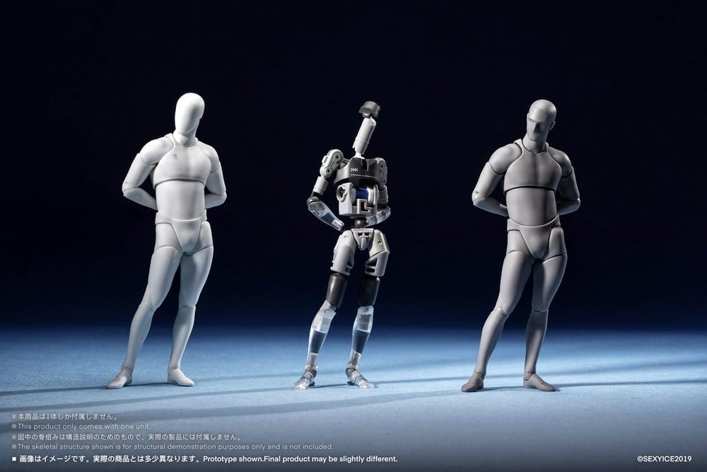 Original Karaktärsserie Neuralgränssnitt Actionfigur 1/12 Bioroid-Troy 020 15 cm