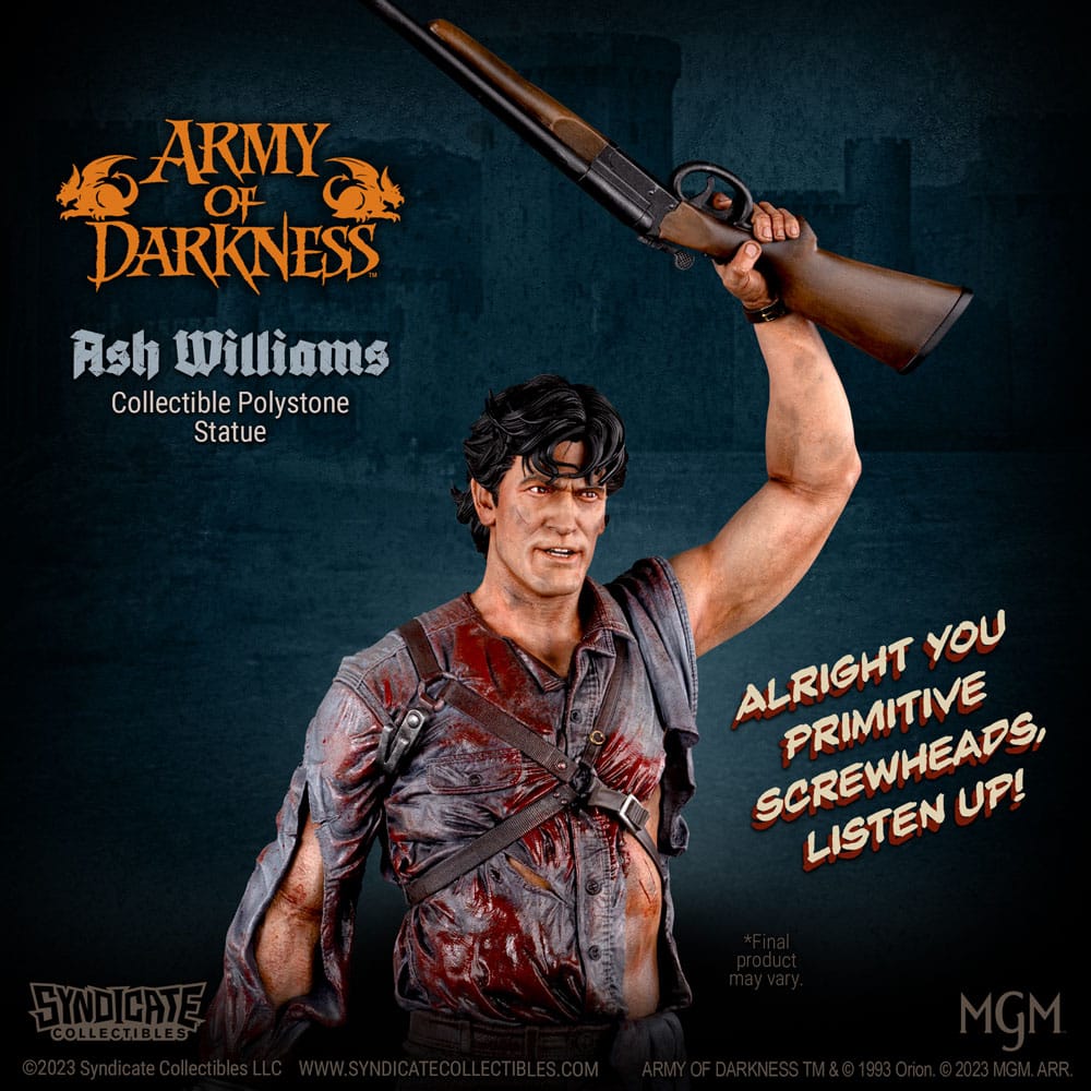 Army of Darkness Figur 1/10 Ash Williams 28 cm Syndicate Collectibles