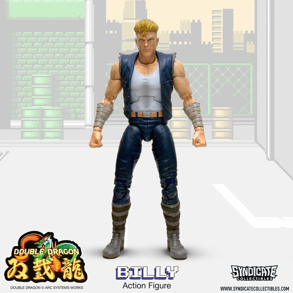 Double Dragon Deluxe Action Figure 1/12 Billy 18 cm Syndicate Collectibles