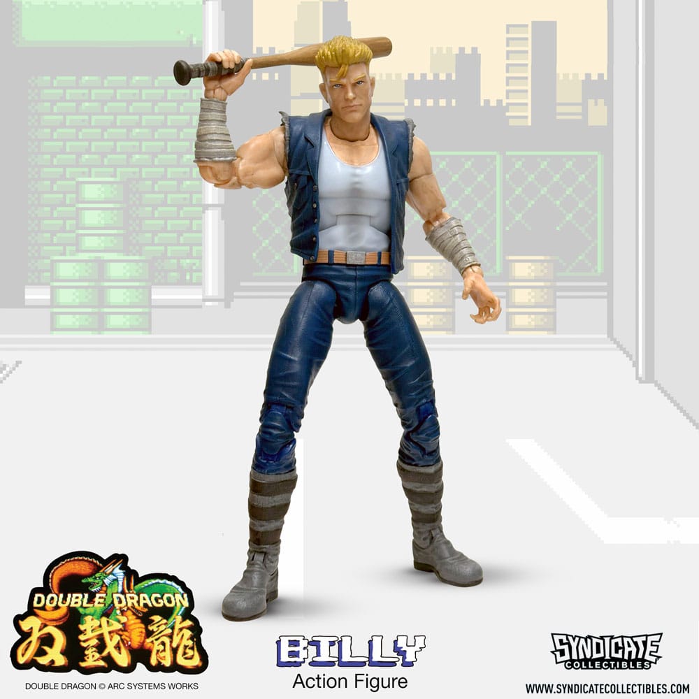 Double Dragon Deluxe Action Figure 1/12 Billy 18 cm Syndicate Collectibles