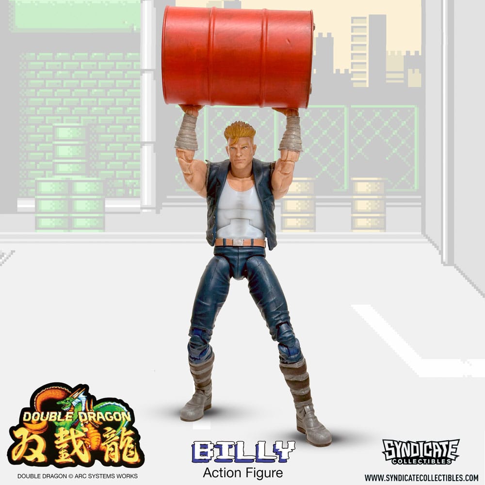 Double Dragon Deluxe Action Figure 1/12 Billy 18 cm Syndicate Collectibles