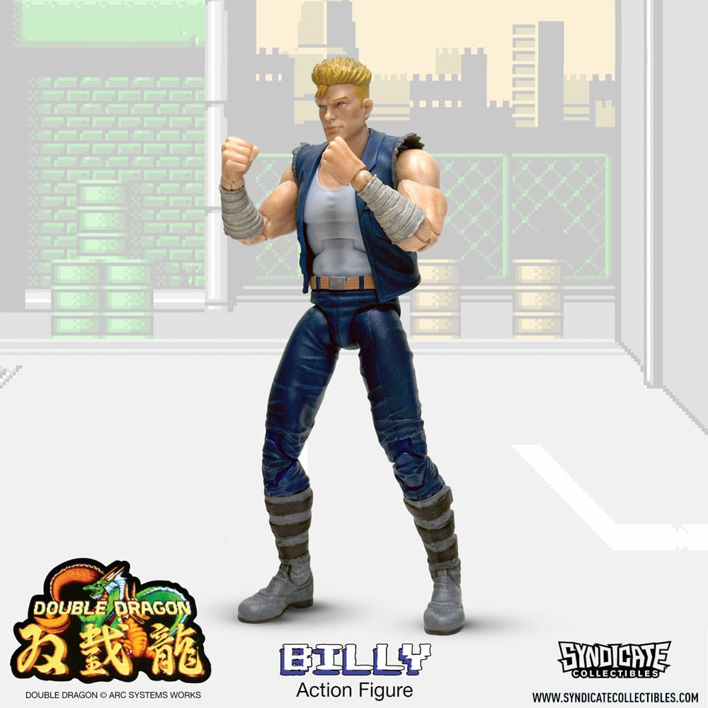 Double Dragon Deluxe Action Figure 1/12 Billy 18 cm Syndicate Collectibles