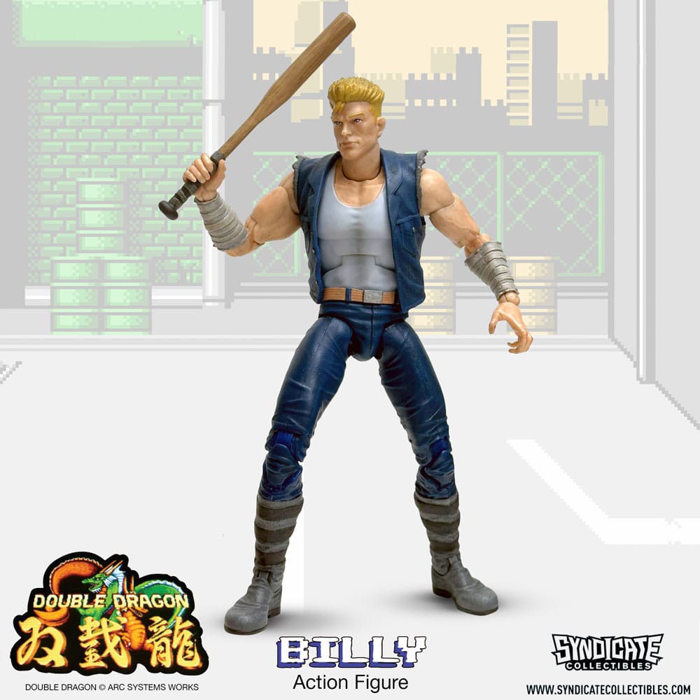 Double Dragon Deluxe Action Figure 1/12 Billy 18 cm Syndicate Collectibles