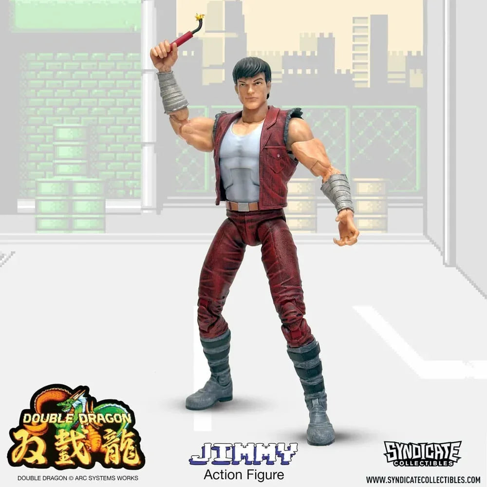 Double Dragon Deluxe Action Figure 1/12 Jimmy 18 cm Syndicate Collectibles