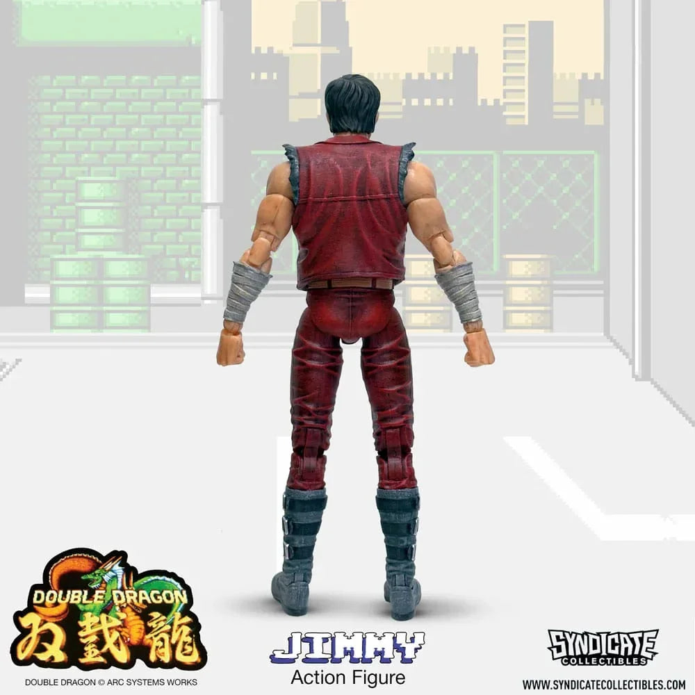 Double Dragon Deluxe Action Figure 1/12 Jimmy 18 cm Syndicate Collectibles