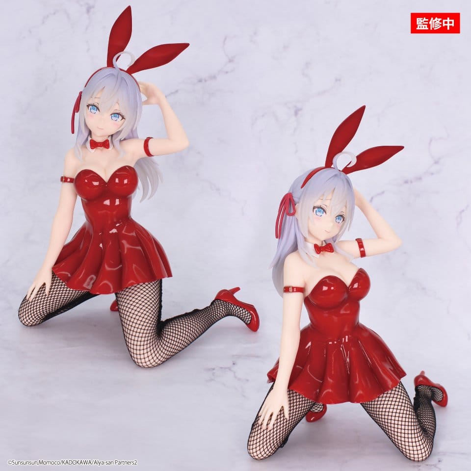 Alya Sometimes Hides Her Feelings in Russian One-Seventh Carat PVC Figur 1/7 Alya Bunny Red Ver. 17 cm