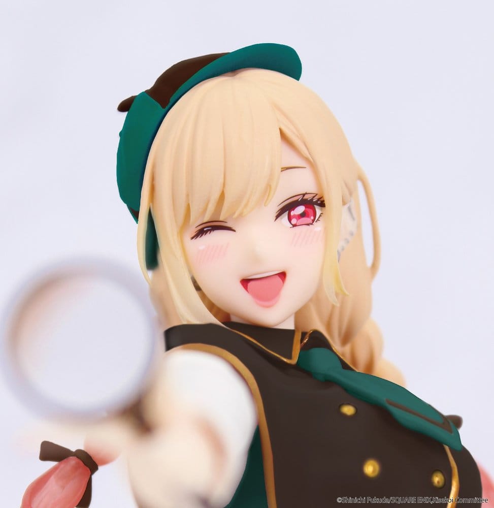 My Dress-Up Darling Vivit PVC-figur Marin Kitagawa Detektivversion Grön 20 cm