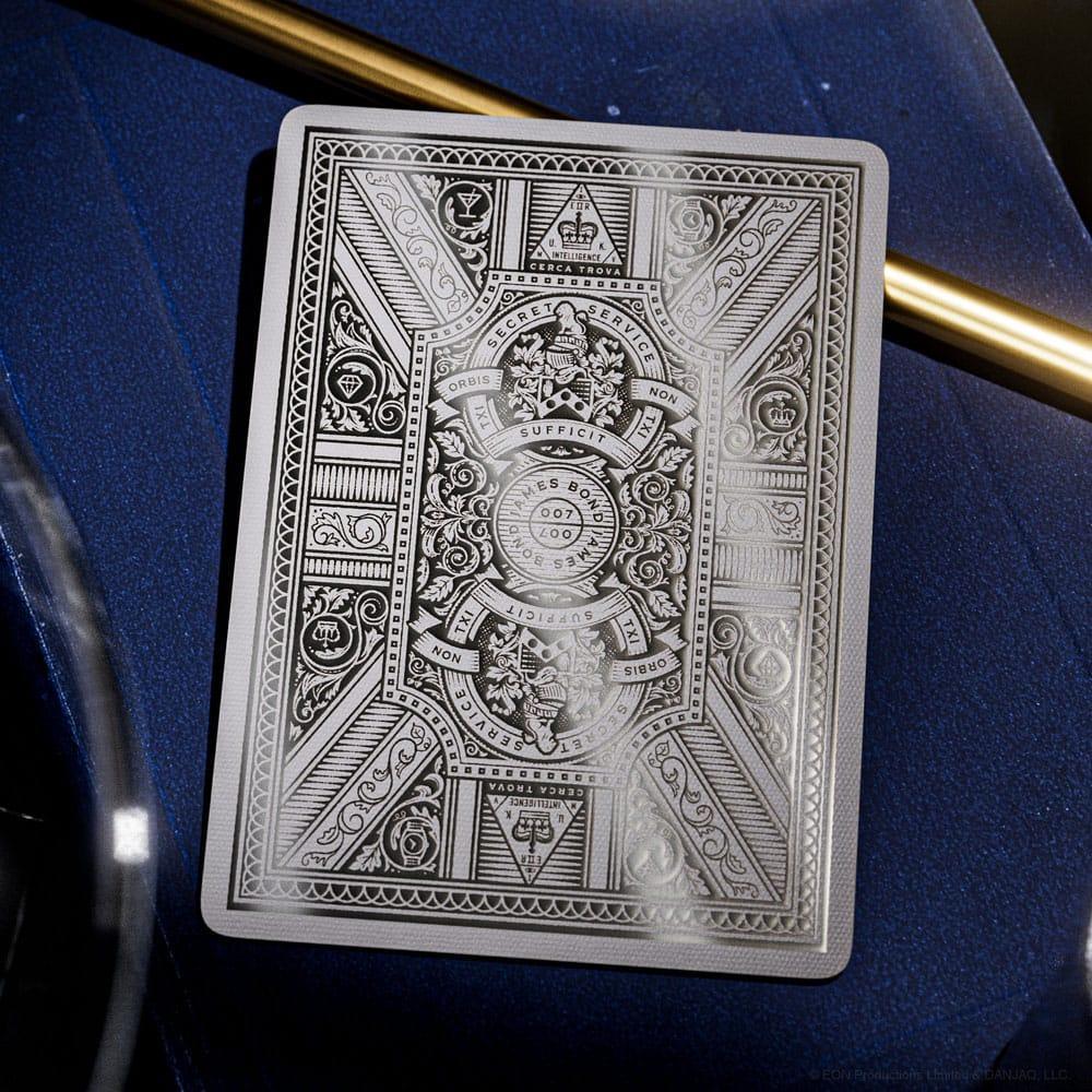 James Bond Playing Cards Silver Edition Theory11