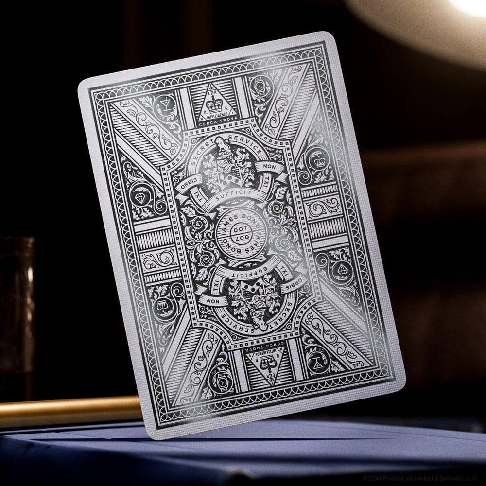 James Bond Playing Cards Silver Edition Theory11