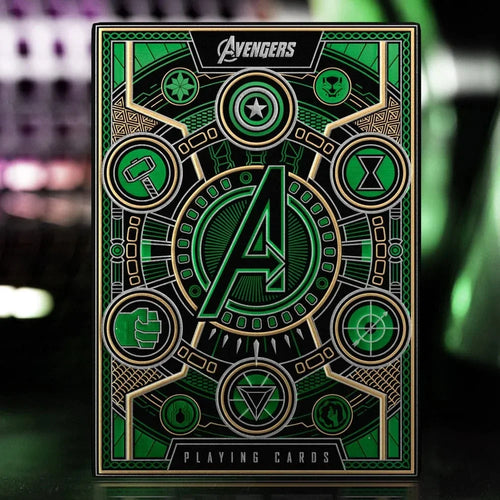 Avengers - The Infinity Saga Spelkort Grön Version Theory11