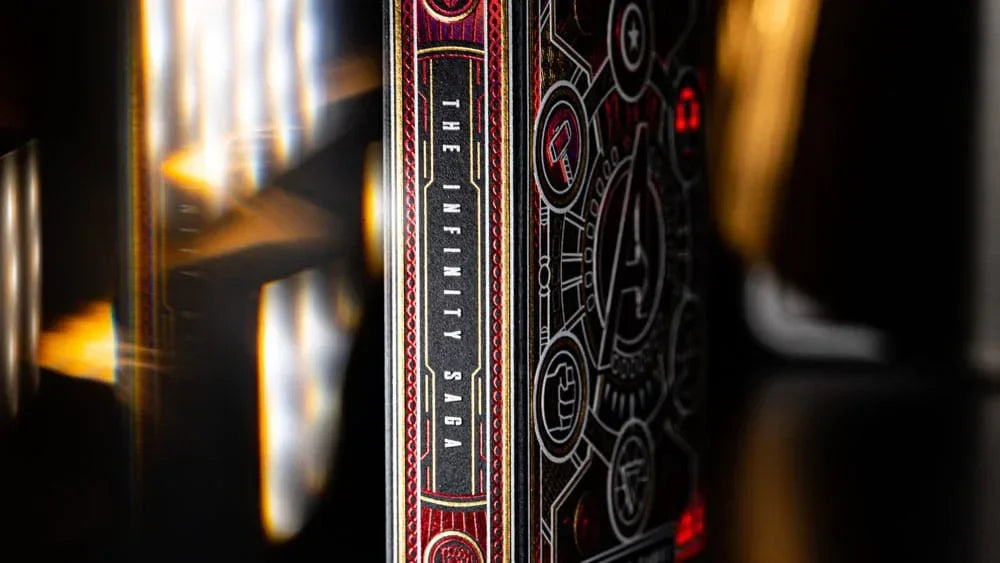 Avengers - The Infinity Saga Spelkort Röd Version Theory11