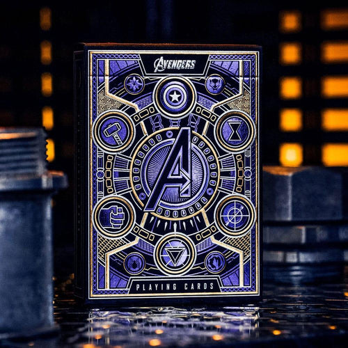 Avengers - The Infinity Saga Spelkort Blå Version Theory11