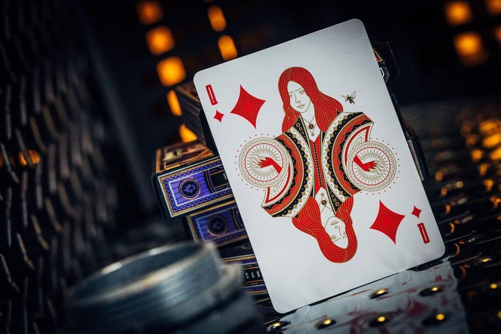 Avengers - The Infinity Saga Spelkort Blå Version Theory11