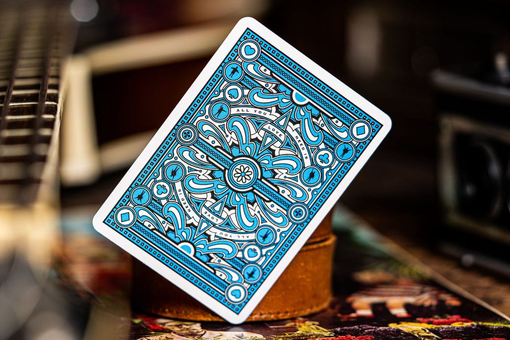 The Beatles Spelkort Blå Version Theory11