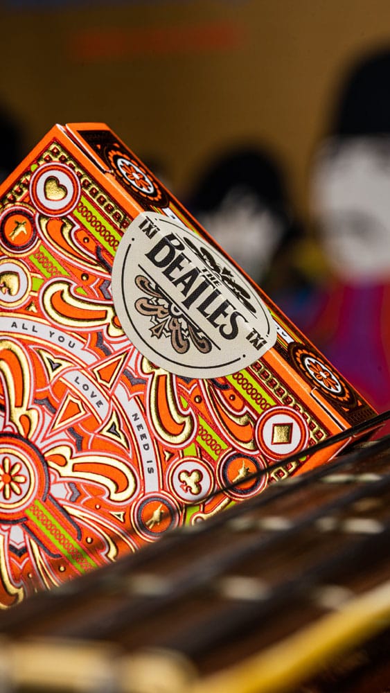 The Beatles Spelkort Orange Version Theory11