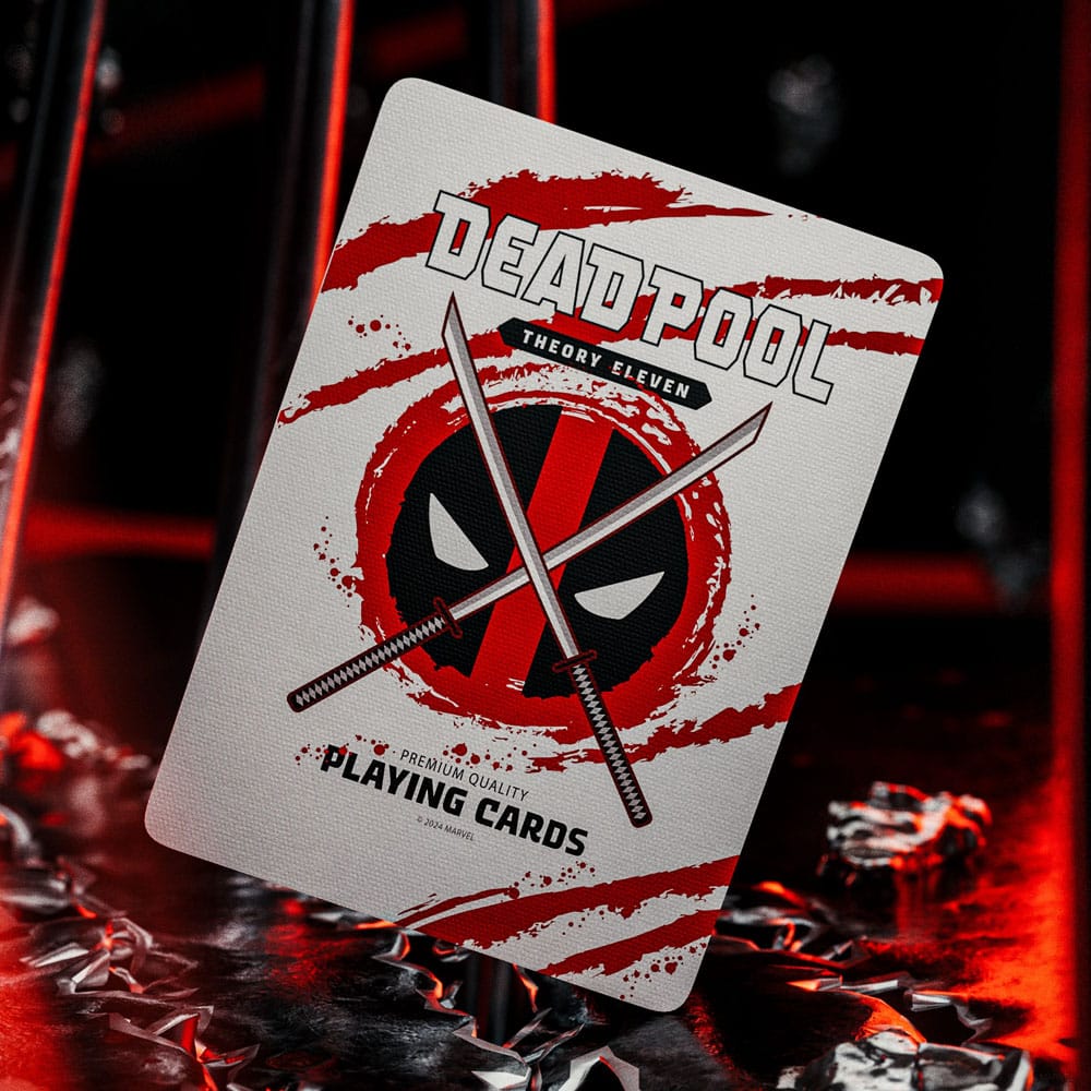 Deadpool Spelkort - Premium 52-Korts Kortlek Theory11