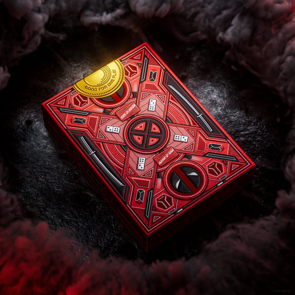 Deadpool Spelkort - Premium 52-Korts Kortlek Theory11