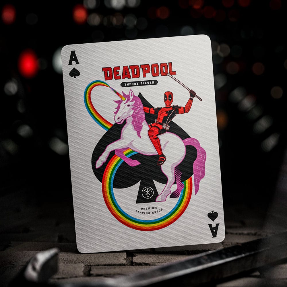 Deadpool Spelkort - Premium 52-Korts Kortlek Theory11