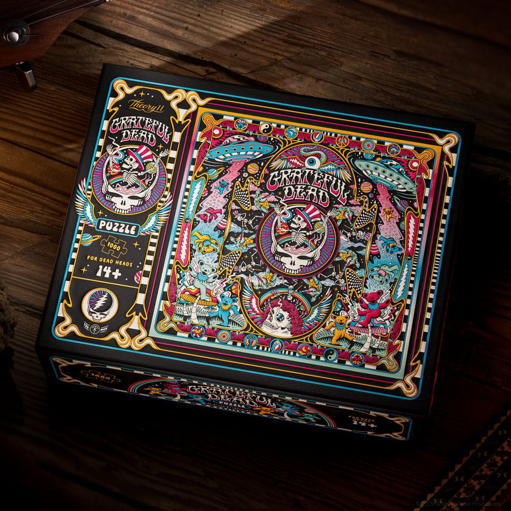 Grateful Dead mångdimensionellt pussel (1000 bitar) Theory11
