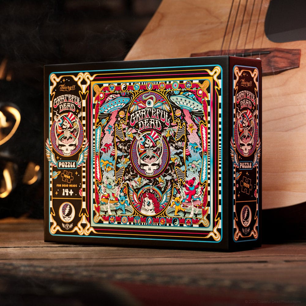 Grateful Dead mångdimensionellt pussel (1000 bitar) Theory11