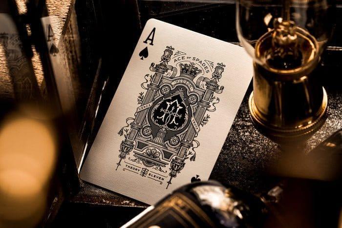 Theory 11 Spelkort Hudson Black Theory11