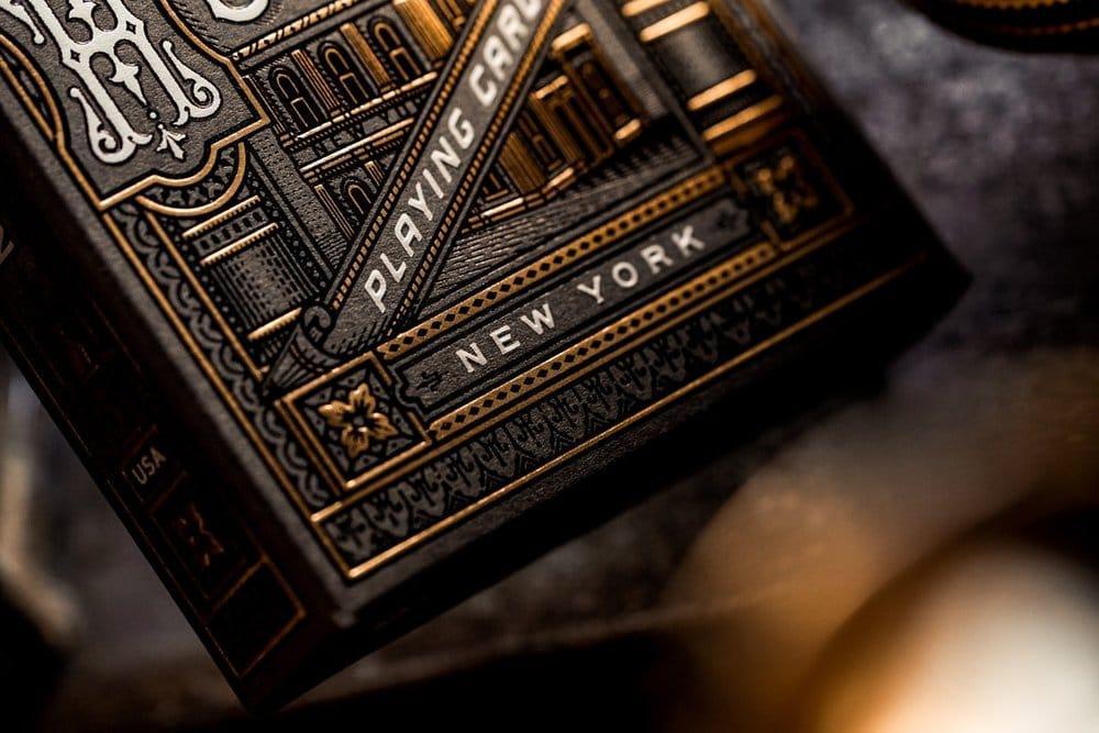 Theory 11 Spelkort Hudson Black Theory11