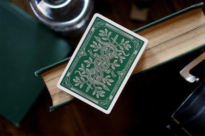 Theory 11 Spelkort Monarch Green Theory11