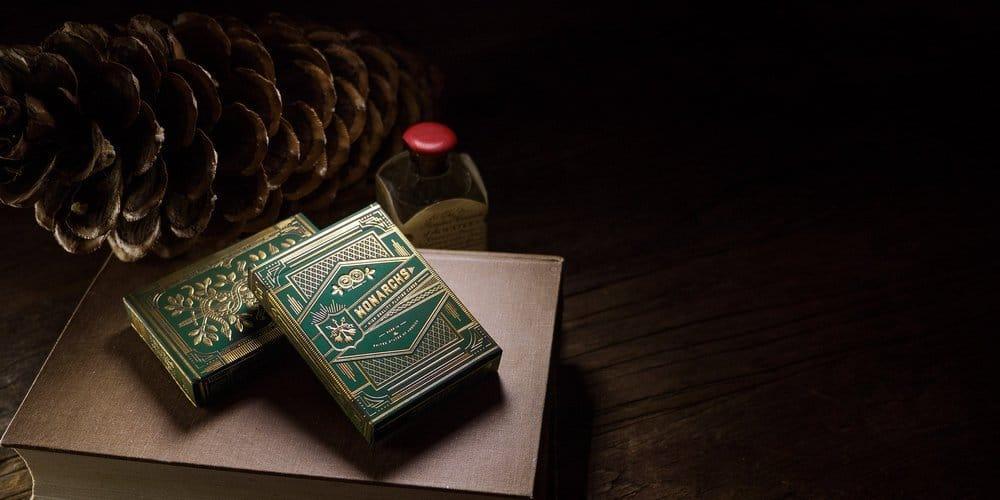 Theory 11 Spelkort Monarch Green Theory11