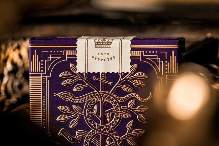 Theory 11 Spelkort Monarch Lila Theory11