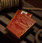 Monarchs Playing Cards Red - Premium Spelkort i Röd Theory11