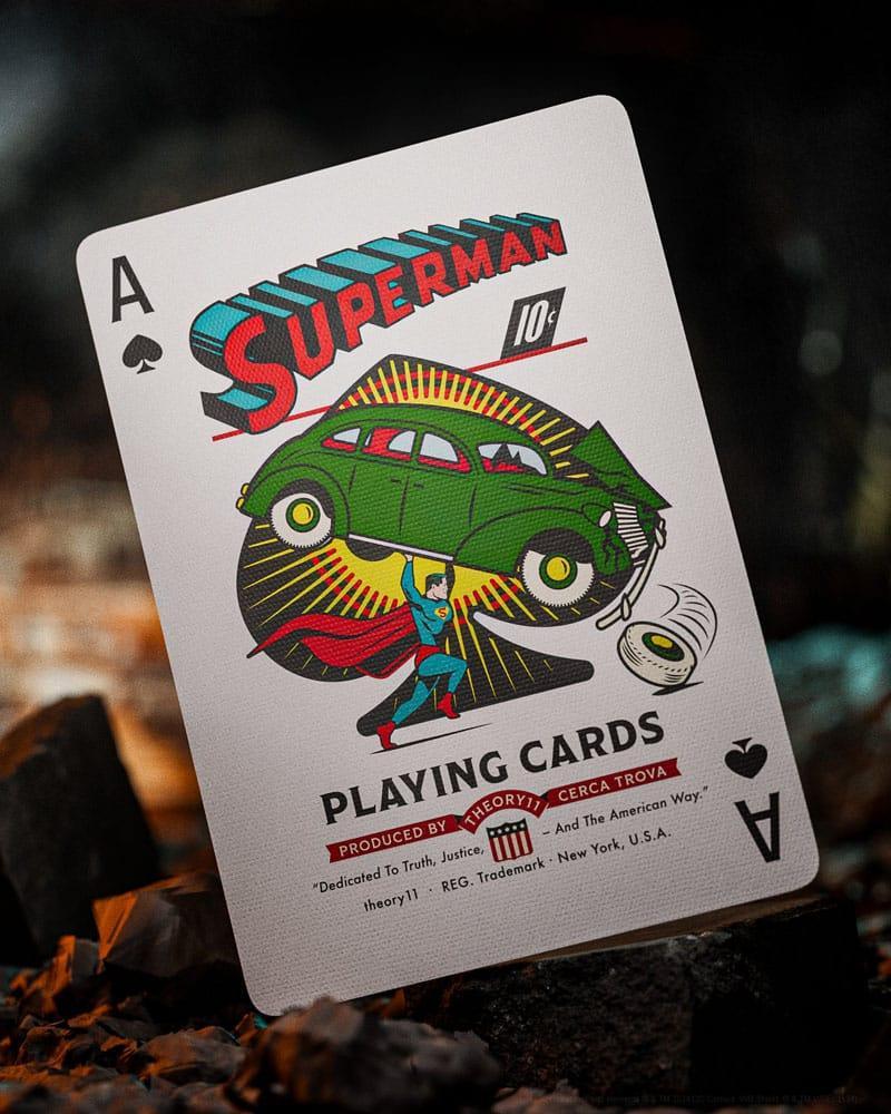 DC Comics Superman Playing Cards - Premium 52-Card Deck Theory11