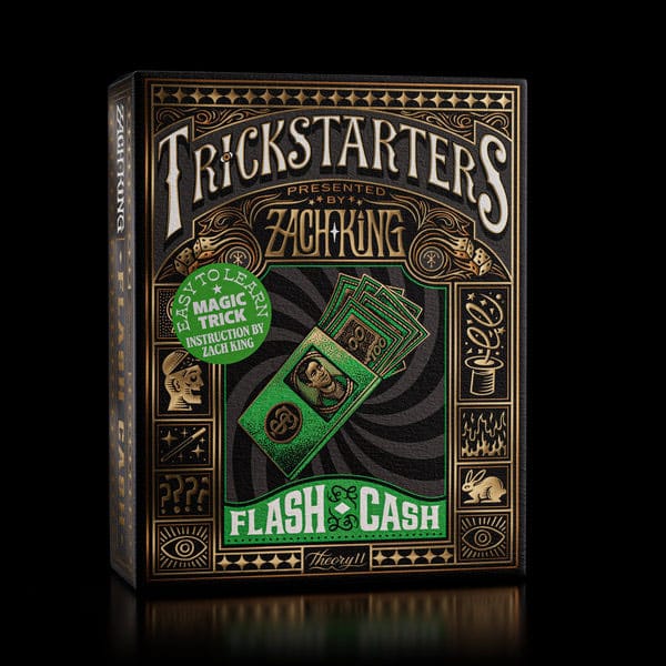 Trickstarters av Zach King Magic Trick Box Flash Cash Theory11