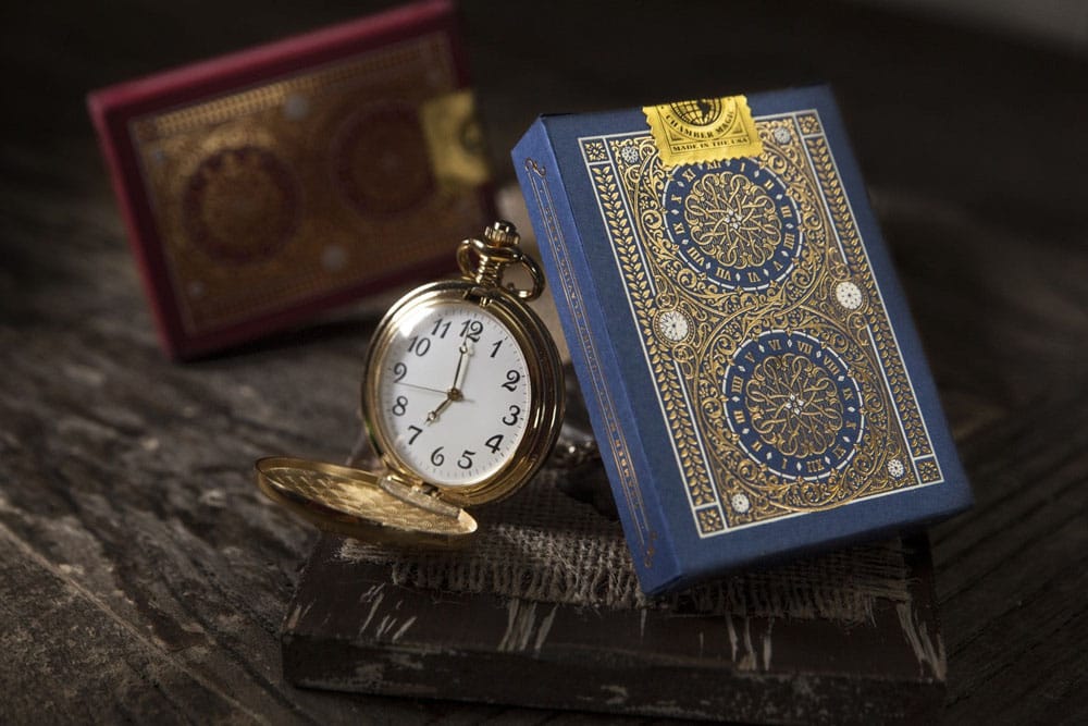 Tycoon Playing Cards Blå - Premium Spelkort för Poker och Spel Theory11