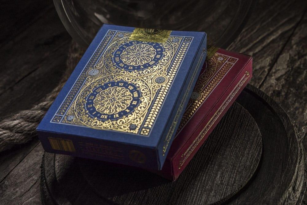 Tycoon Playing Cards Blå - Premium Spelkort för Poker och Spel Theory11