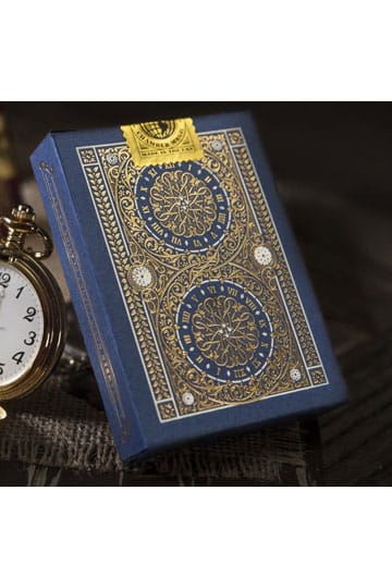 Tycoon Playing Cards Blå - Premium Spelkort för Poker och Spel Theory11