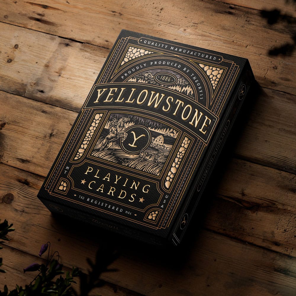 Yellowstone Playing Cards - Premium Kvalitet för Spelälskare Theory11