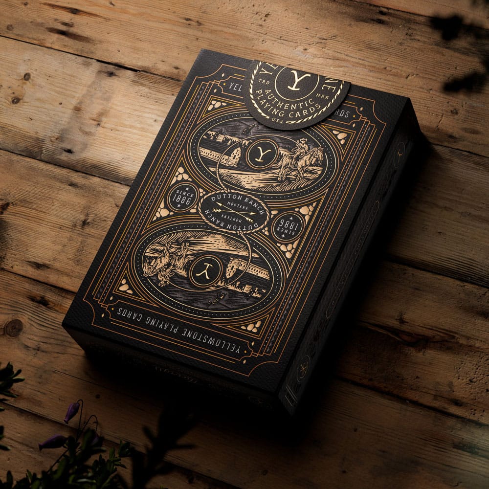 Yellowstone Playing Cards - Premium Kvalitet för Spelälskare Theory11