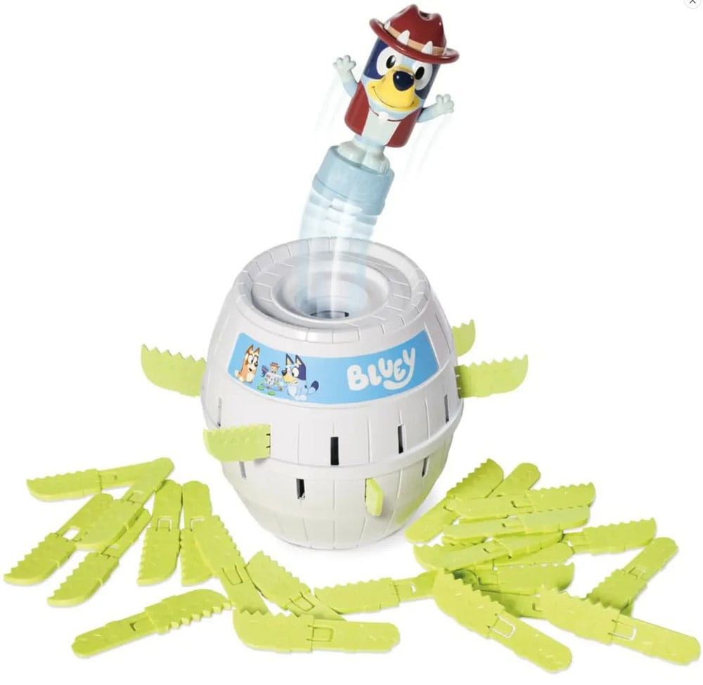 Bluey Pop Up Game – Det Klassiska Barnspelet med Blåy Tomy