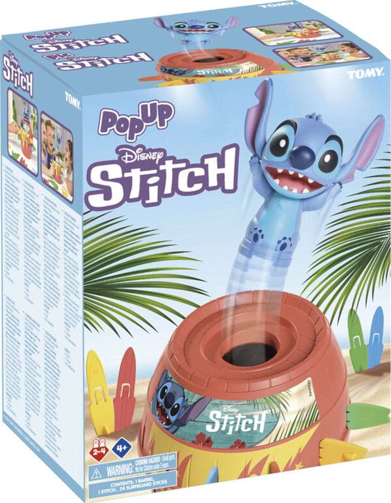 Lilo & Stitch Pop Up Game Stitch – Klassisk Spel med En Twist Tomy